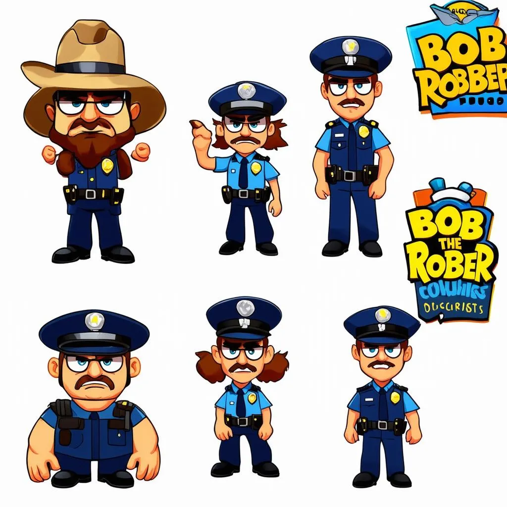 Characters in Bob the Robber