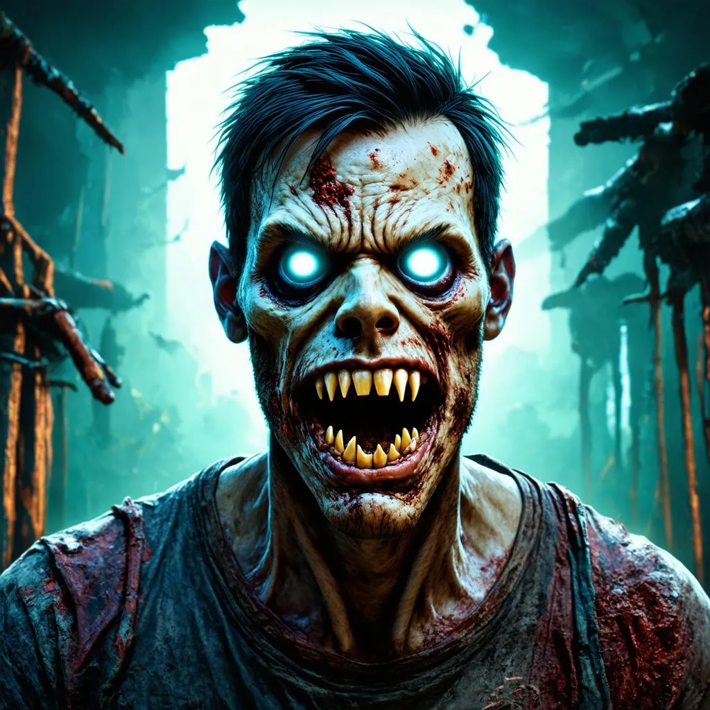 Game Last Day On Earth Survival: Hình ảnh Zombie đang tấn công