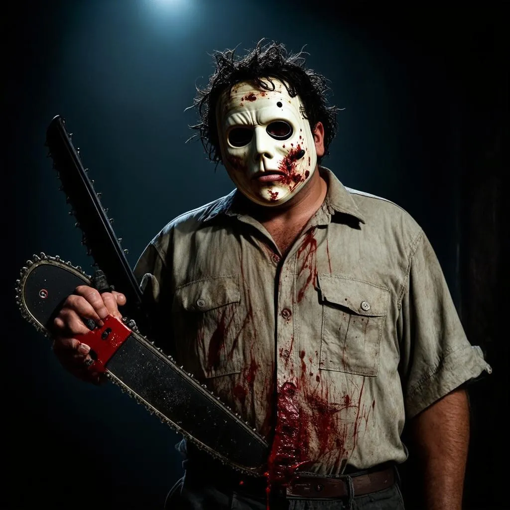 Leatherface trong phim Texas Chainsaw