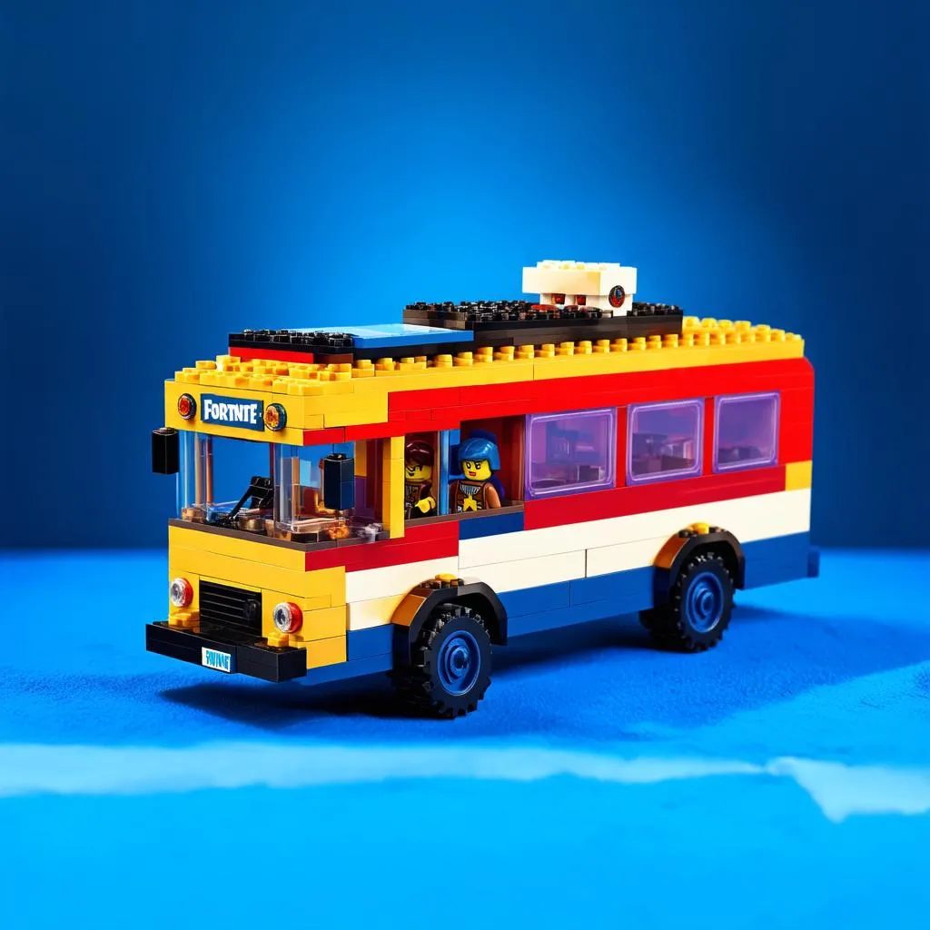 Xe bus chiến đấu Lego Fortnite