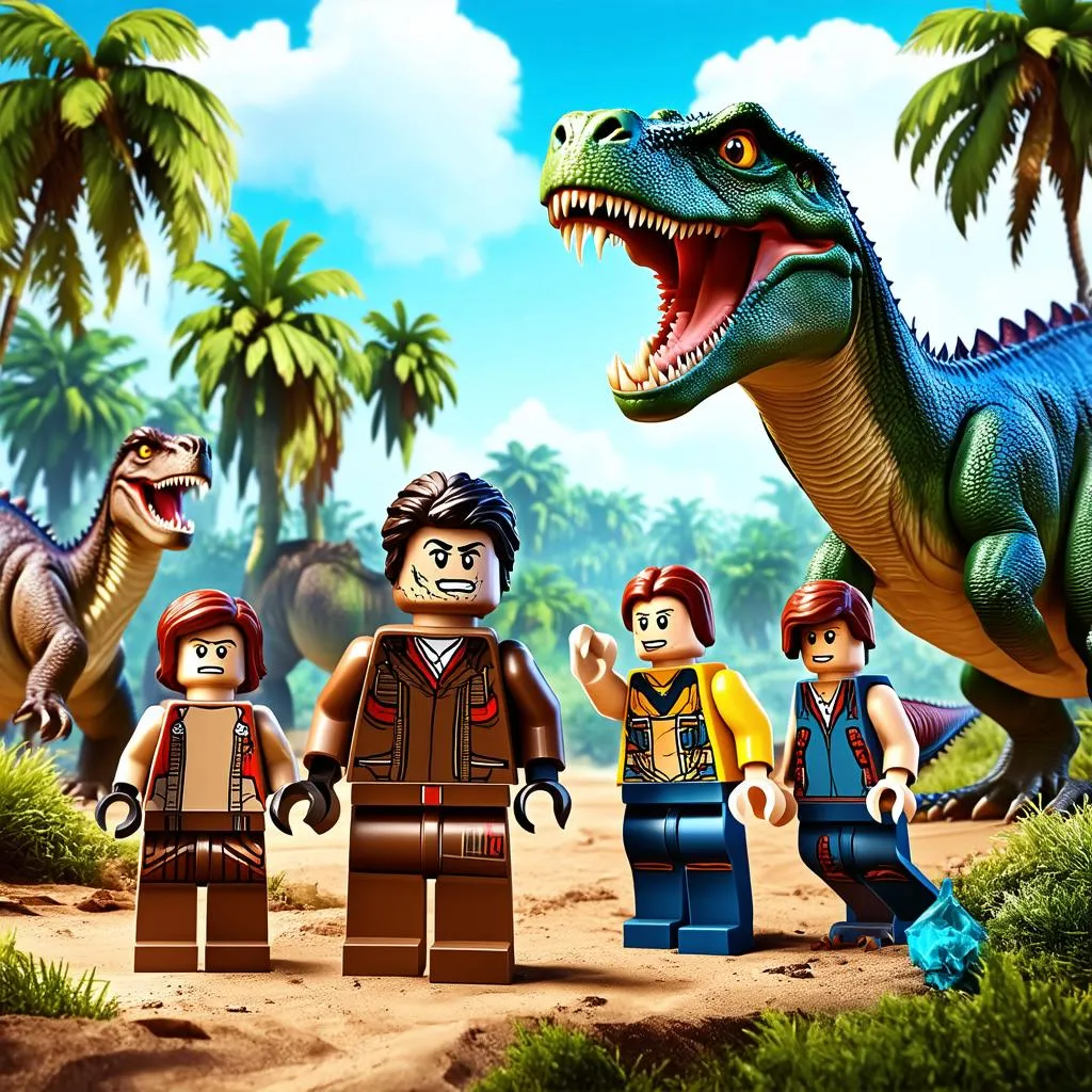 game lego jurassic world