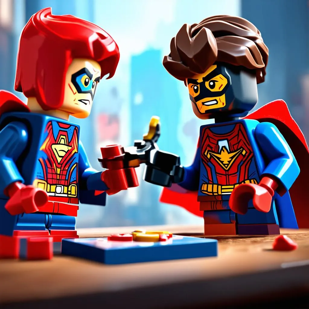 Chơi game LEGO Marvel Super Heroes