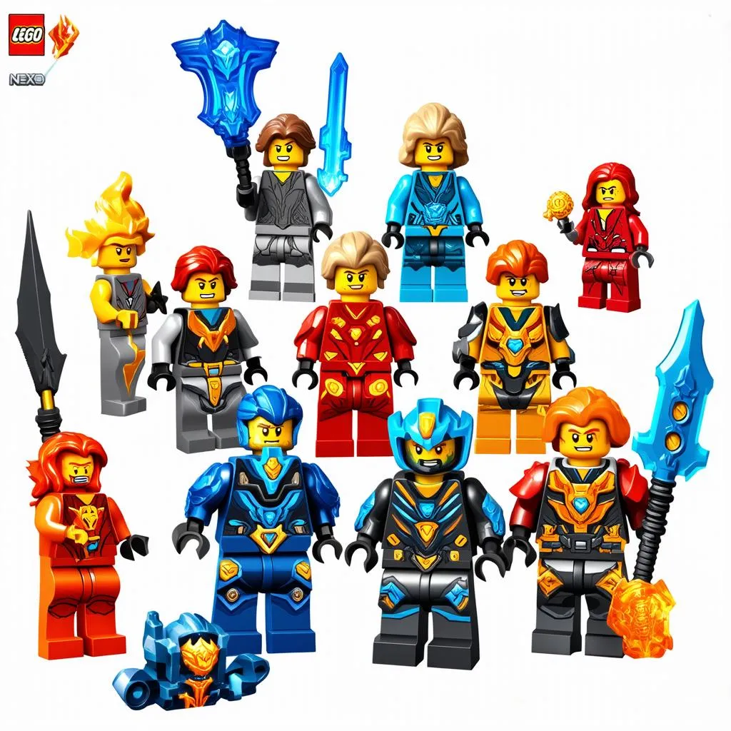 Các nhân vật trong Lego Nexo Knights