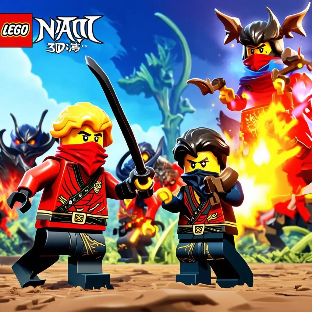 Lego Ninjago 3D Gameplay