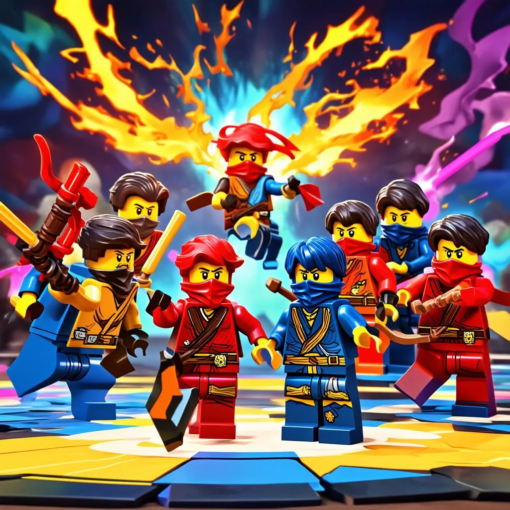 LEGO Ninjago Games Spinjitzu