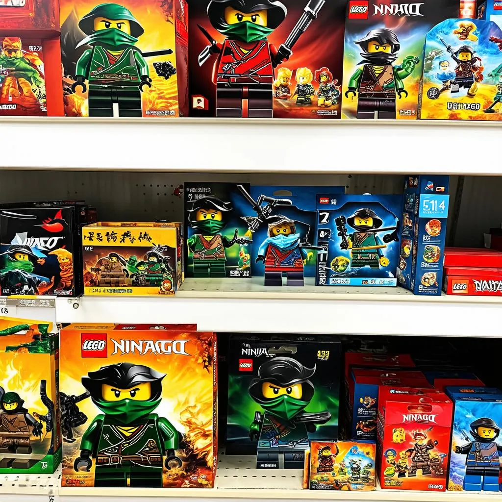 Các Sản Phẩm Lego Ninjago Đa Dạng