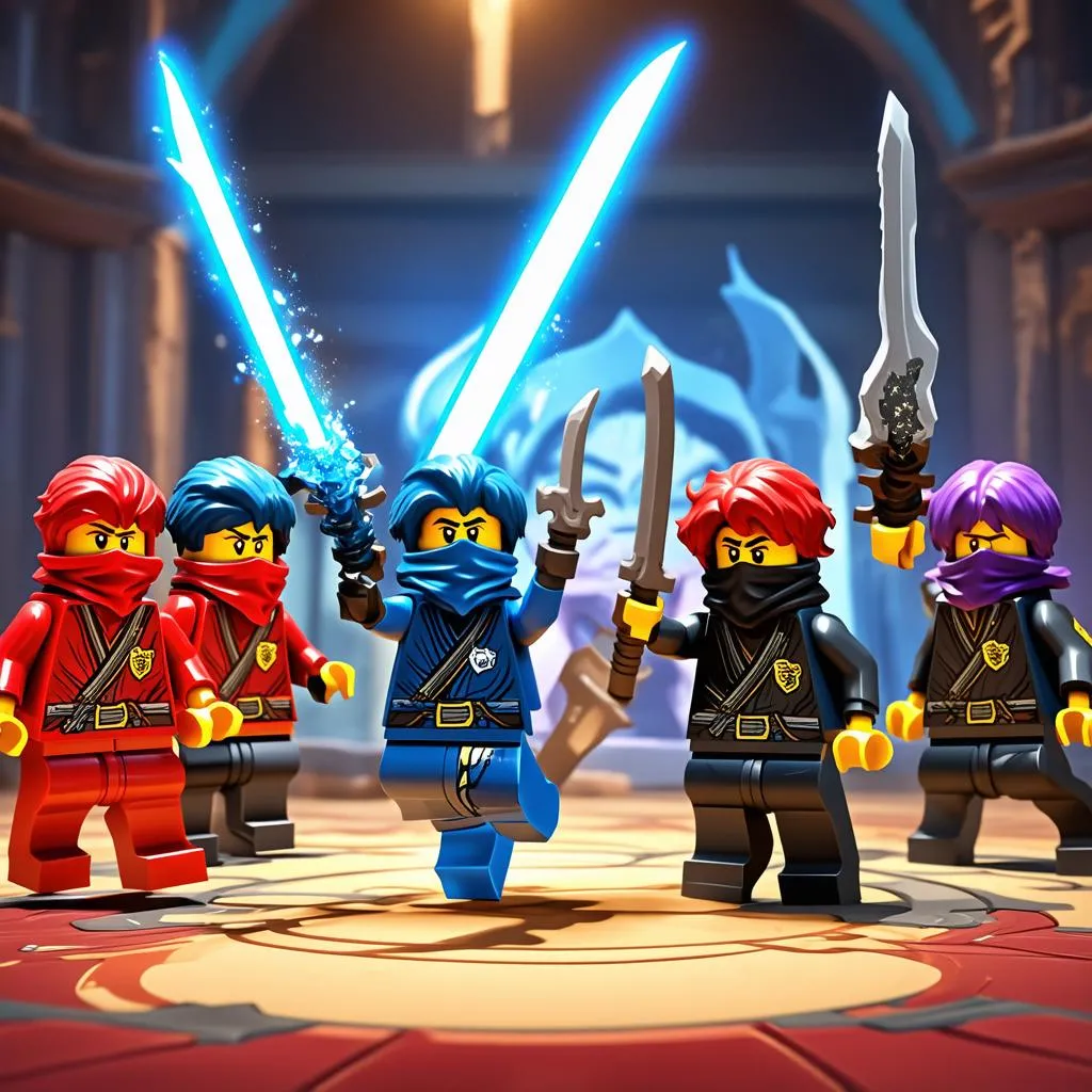 LEGO Ninjago Spinjitzu Characters