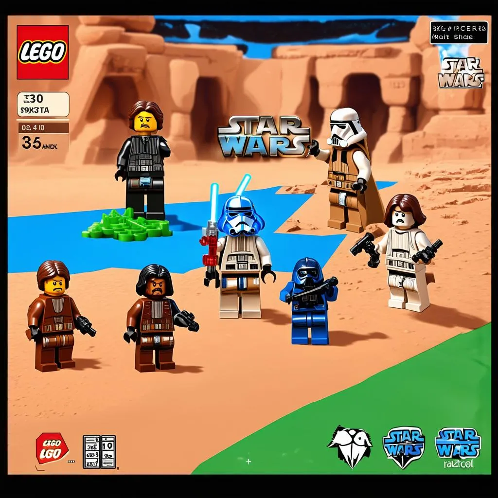 Lego Star Wars Gameplay