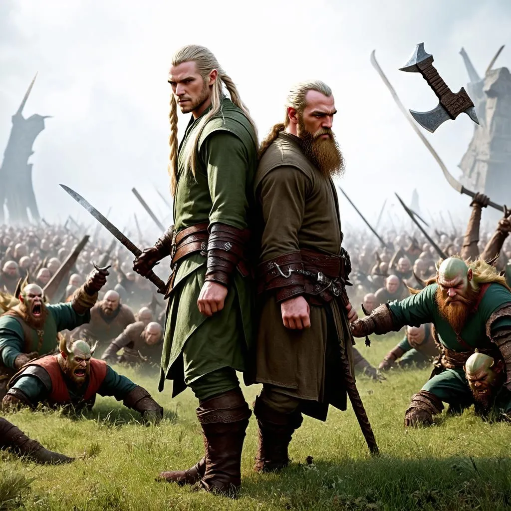 Legolas and Gimli