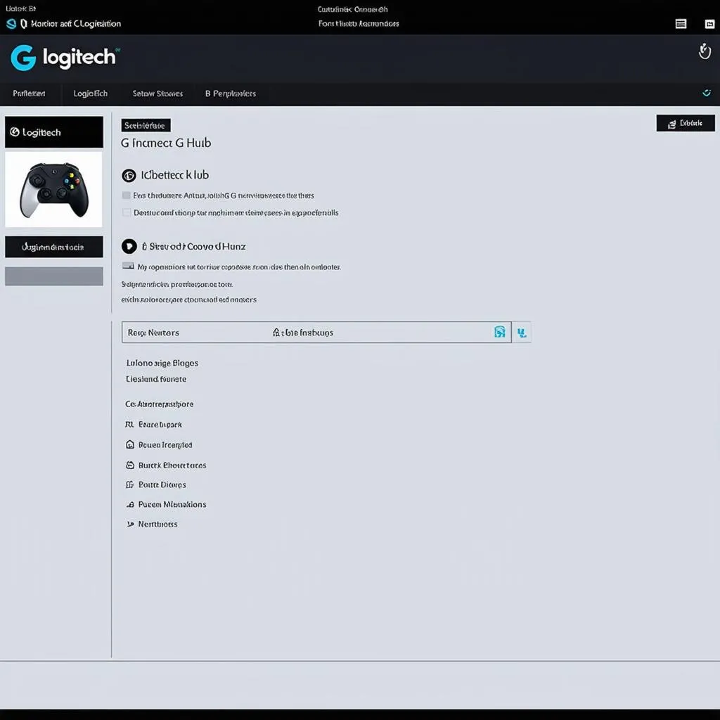 Phần Mềm Logitech G Hub