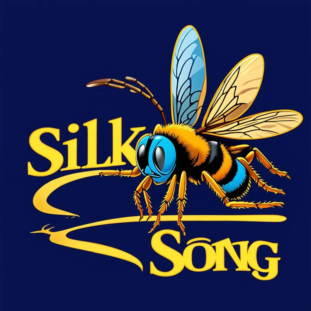 Logo của Silk Song với hình ảnh Hornet