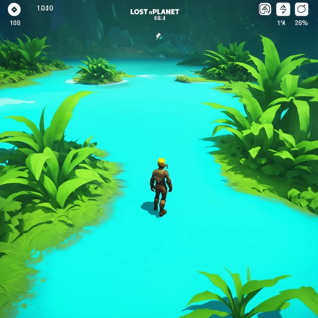 Lost in Planet gameplay