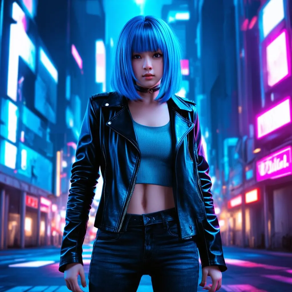 Lucy trong thế giới Cyberpunk