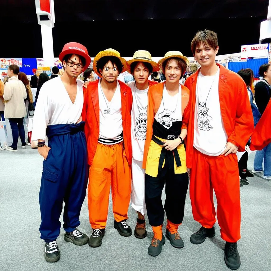 Luffy Cosplay Tại Sự Kiện