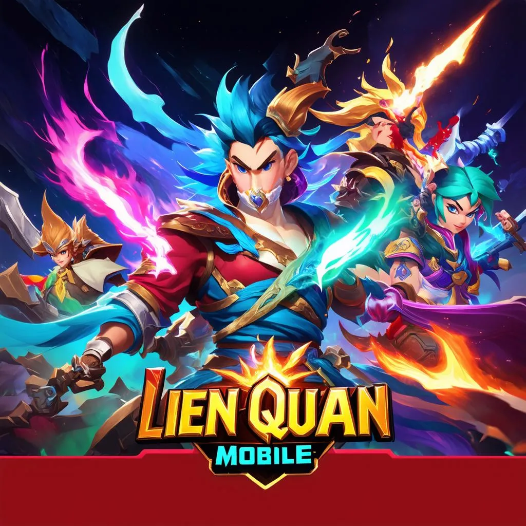 Màn hình chào game Liên Quân Mobile