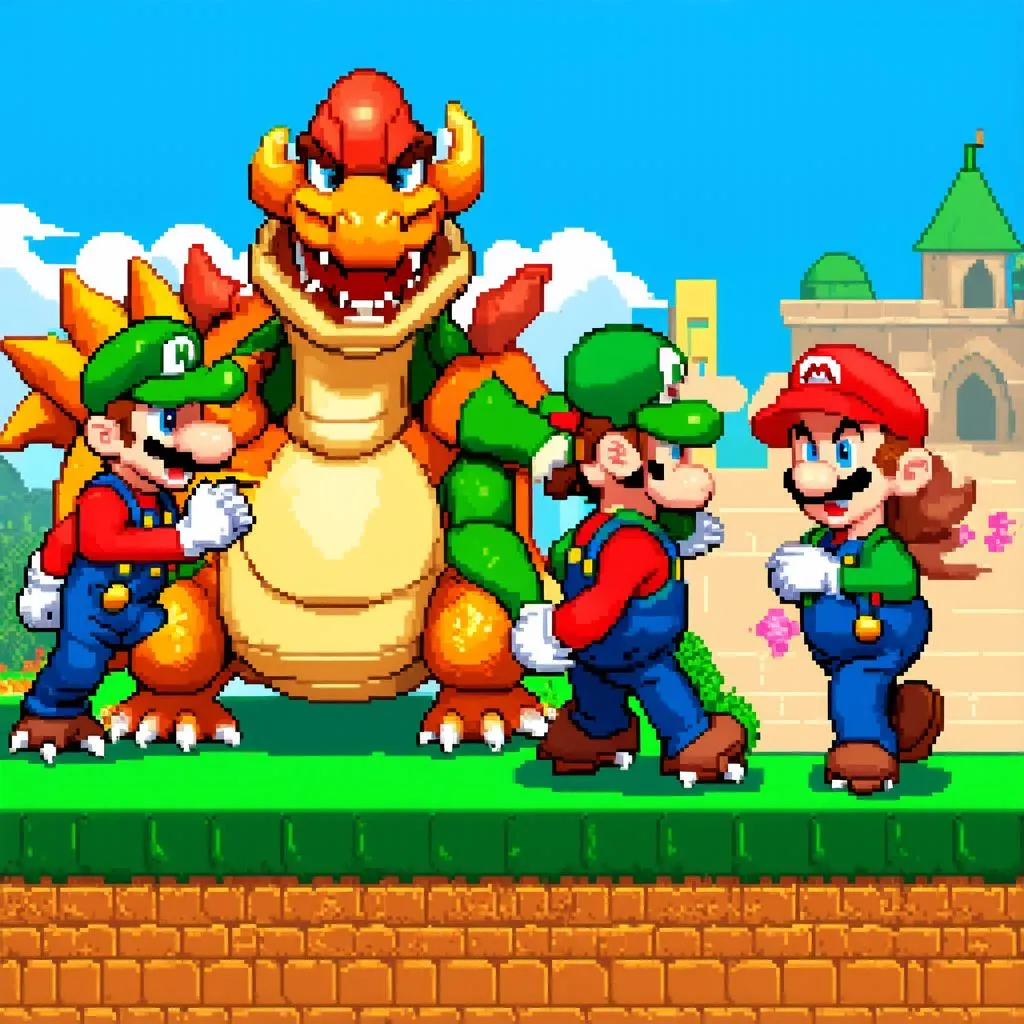 Super Mario Bros game