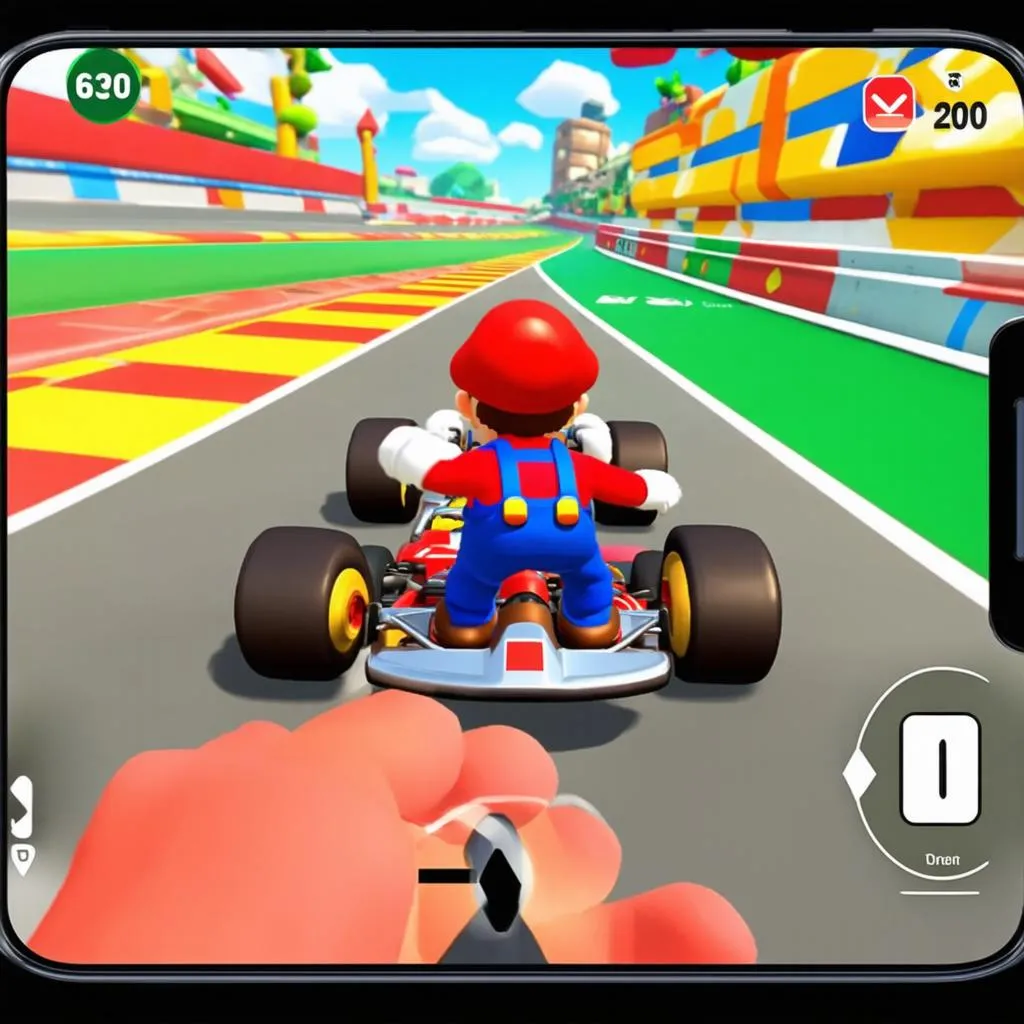 Gameplay của game Mario Kart Tour