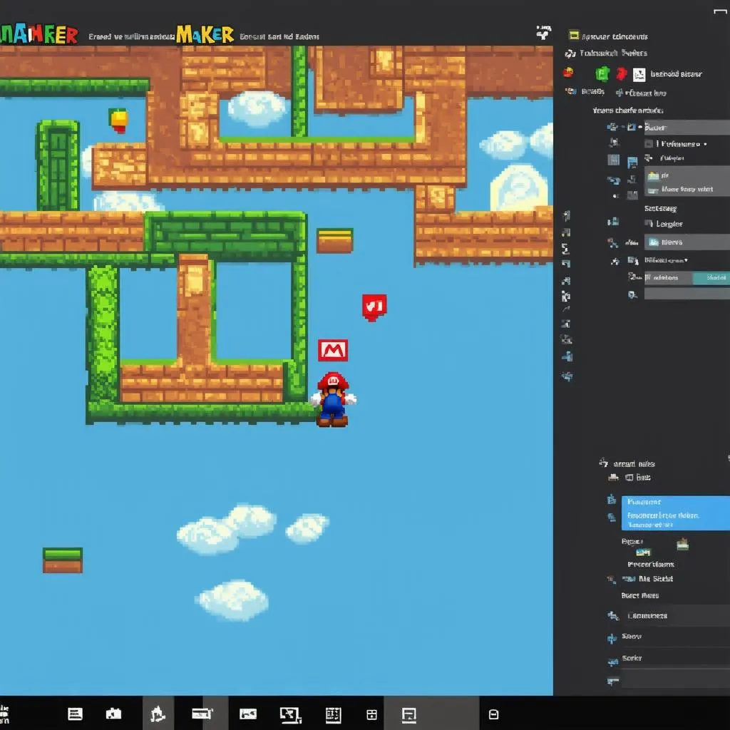 Mario Maker Gameplay