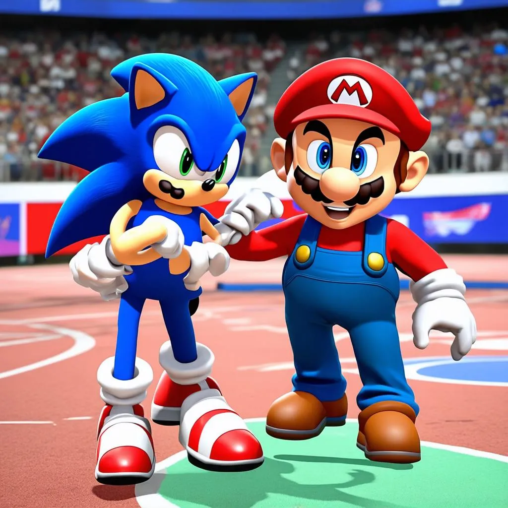 Mario và Sonic cùng nhau tham gia Thế vận hội