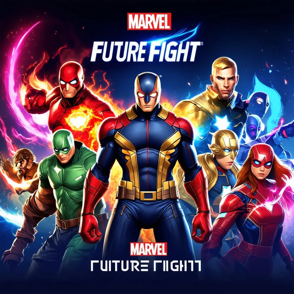 Giao diện game Marvel Future Fight