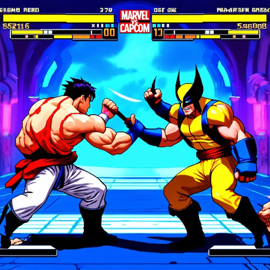 Gameplay Marvel vs Capcom