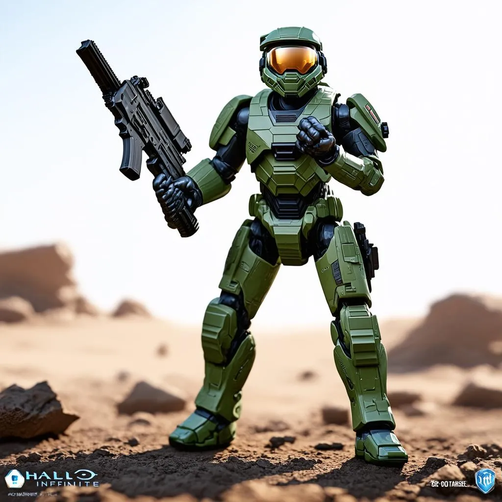 mô hình master chief halo infinite