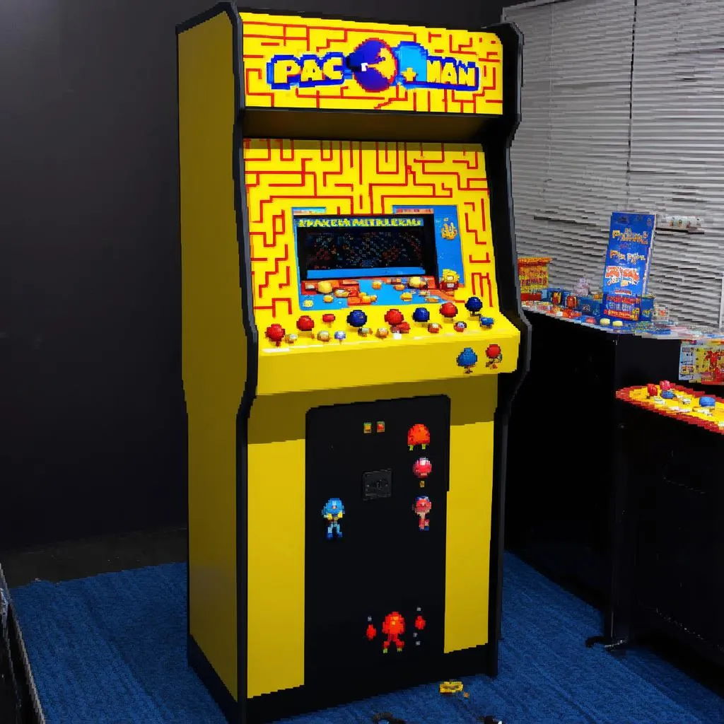 Máy Chơi Game Xu Cổ Pac-Man