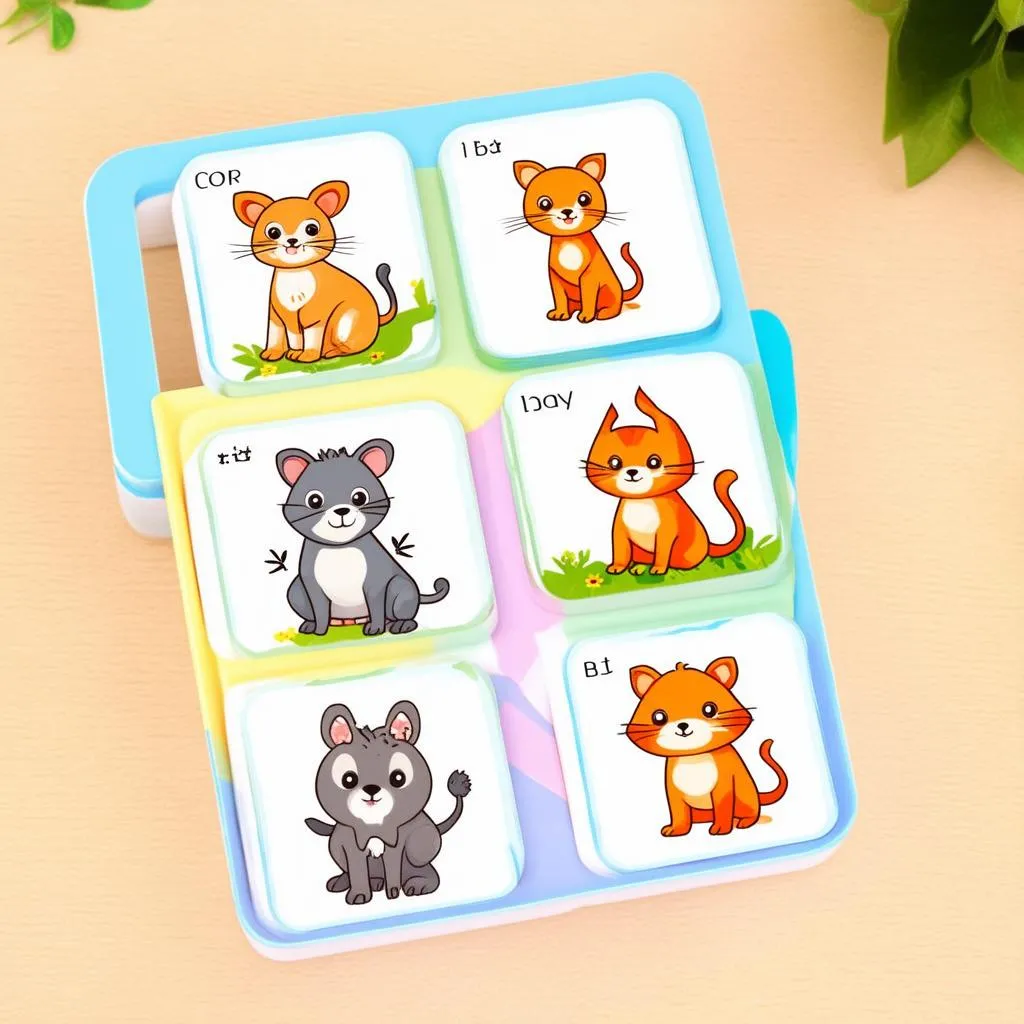 Memory game cho trẻ em