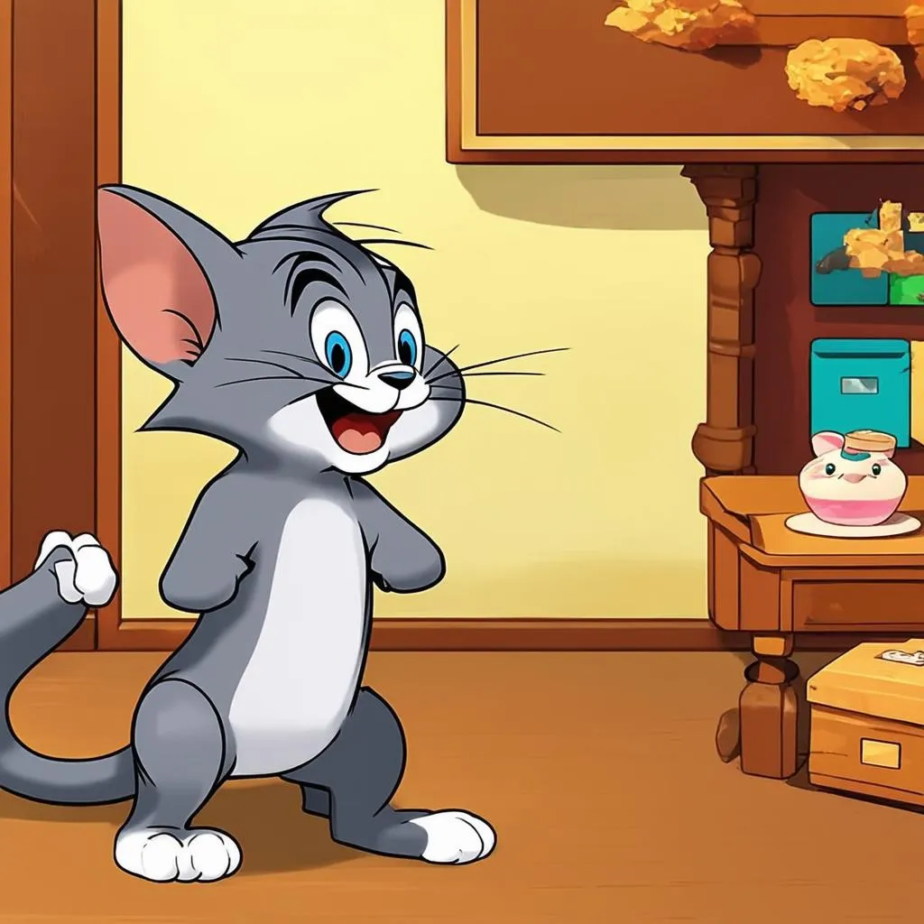 Mèo Tom và chuột Jerry trong game mobile