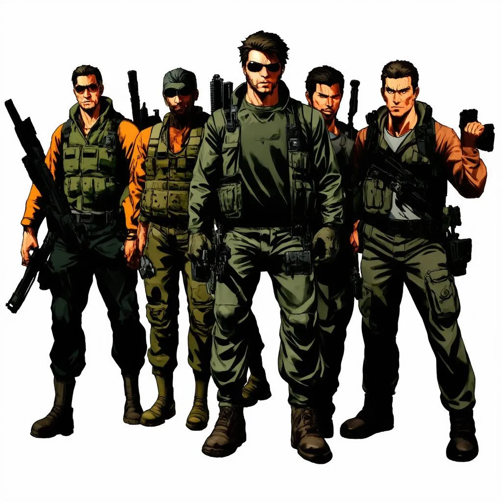 Metal Gear Solid Characters