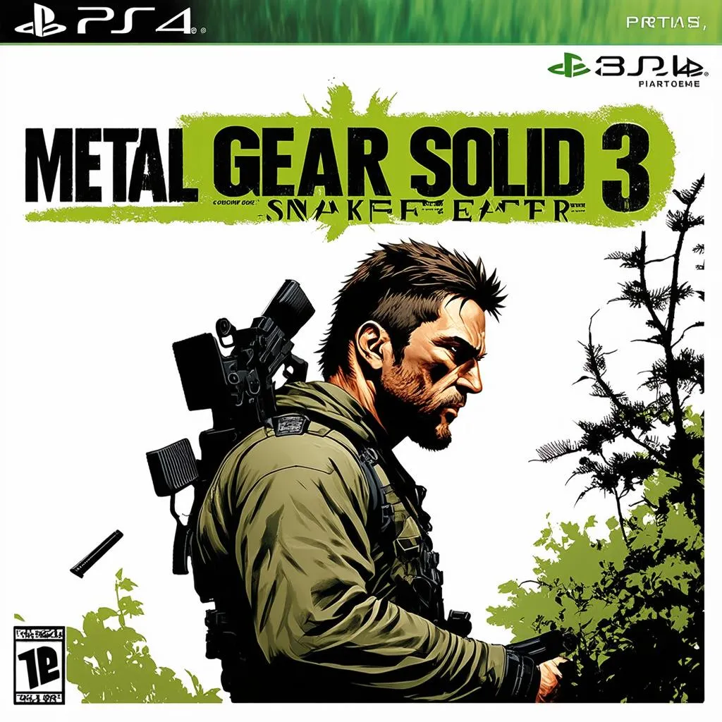 Bìa game Metal Gear Solid: Snake Eater