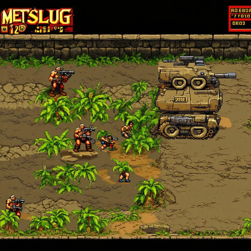 Metal Slug gameplay screenshot