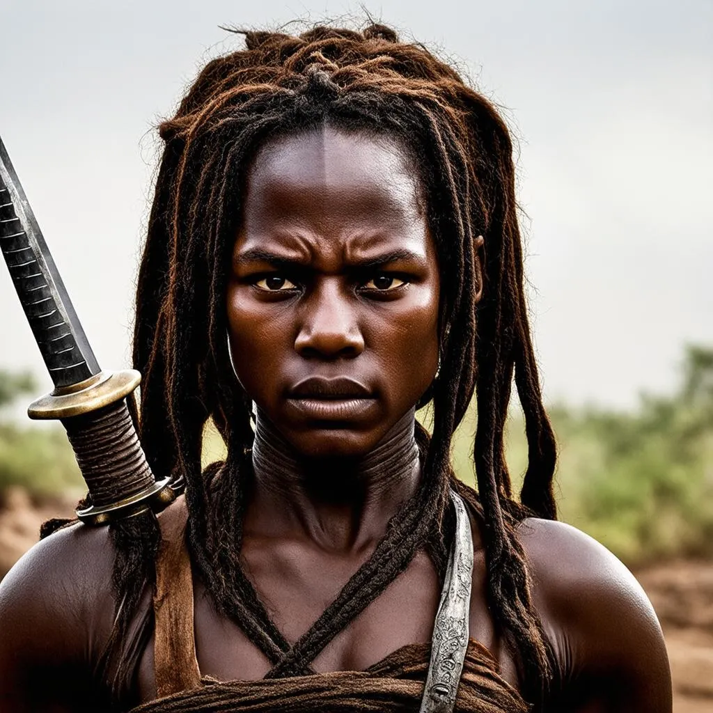 Michonne trong The Walking Dead