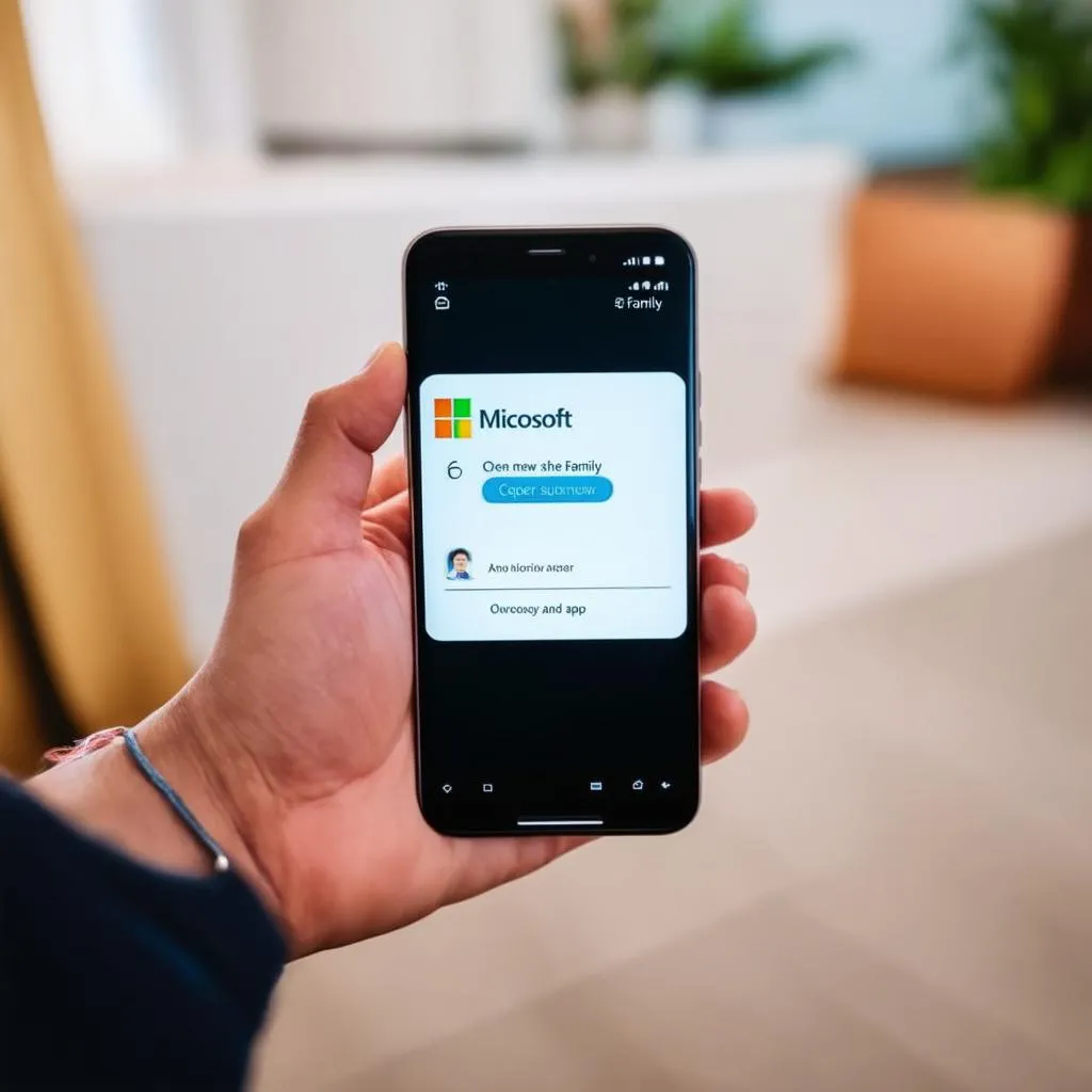 Sử dụng Microsoft Family trên điện thoại