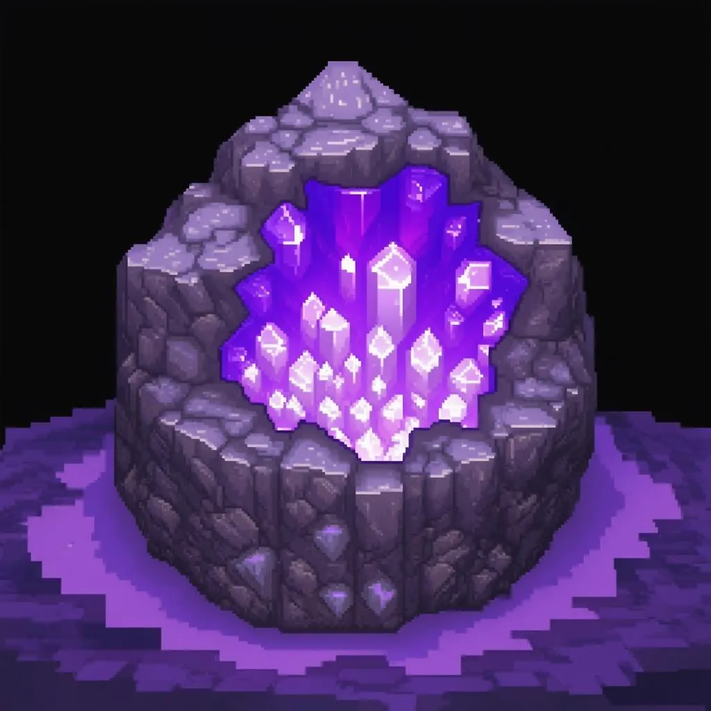 Minecraft Amethyst Geode