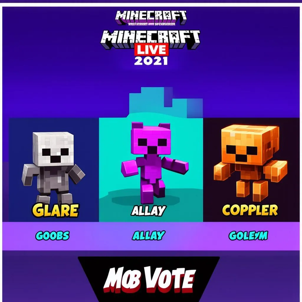 Minecraft Mob Vote 2021