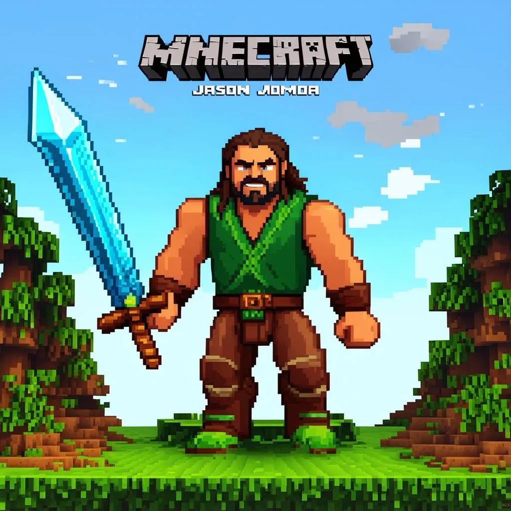 Poster bộ phim Minecraft