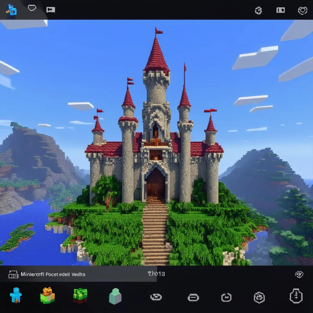 Minecraft Pocket Edition Xây Dựng