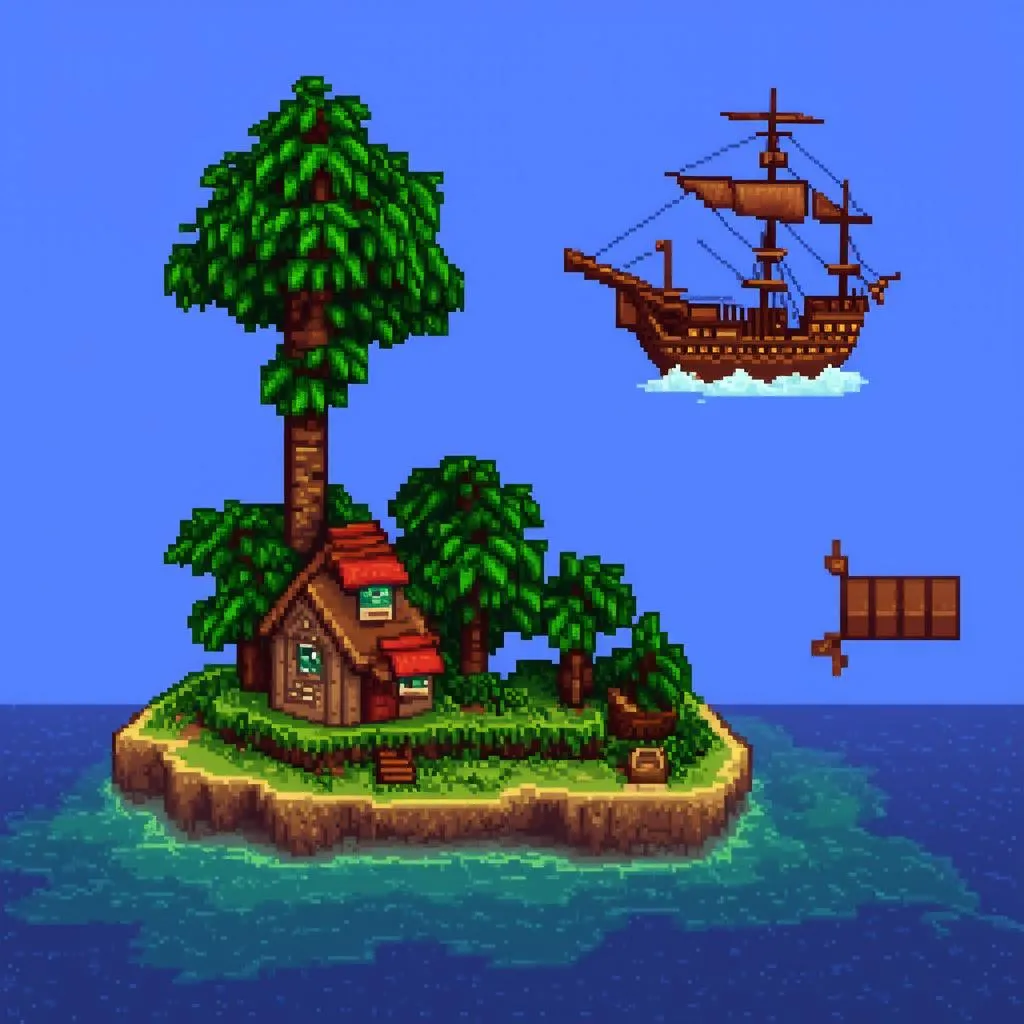 Minecraft Seed Island