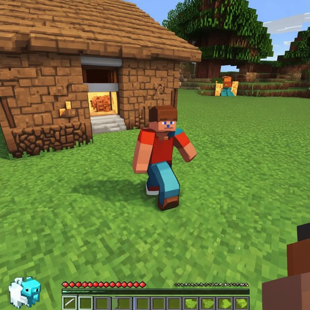 Gameplay Minecraft sinh tồn