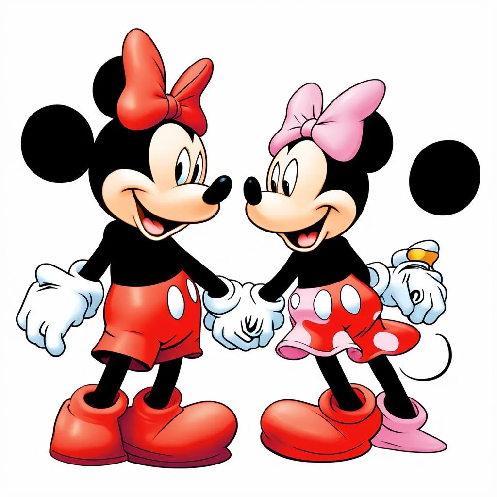 Mickey and Minnie