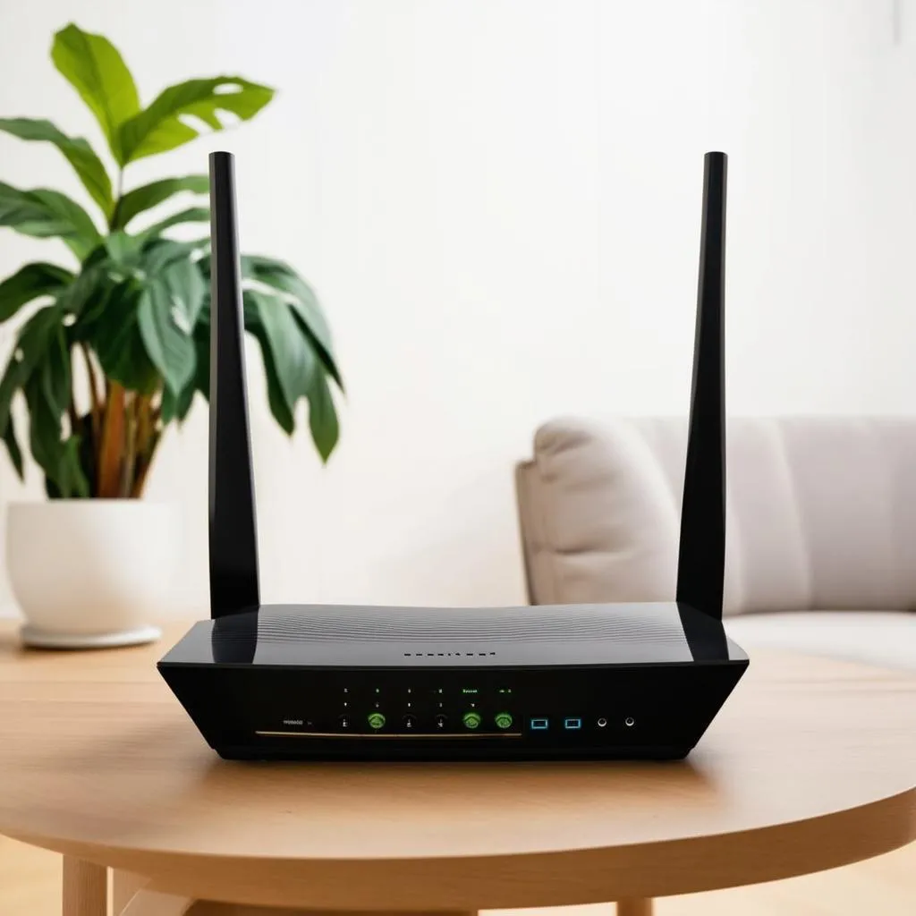 modem router phong thuy