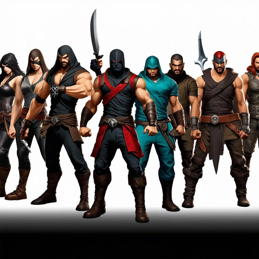 Mortal Kombat 10 Characters