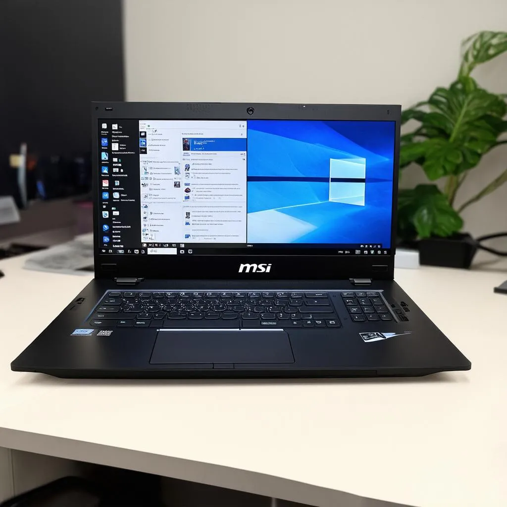 MSI Laptop Cấu hình mạnh mẽ