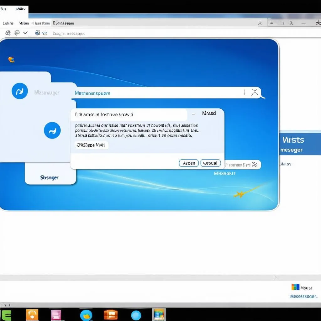 MSN Messenger Screenshot