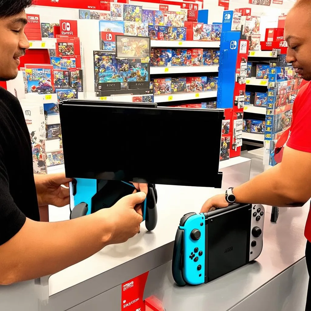 Mua Nintendo Switch tại cửa hàng