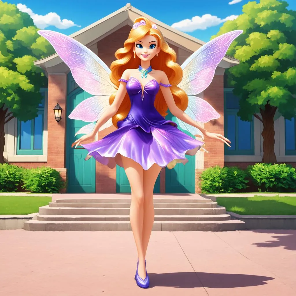 Nàng tiên Winx trong game Winx World