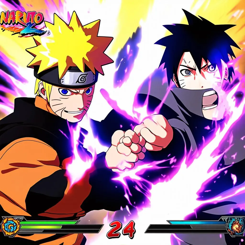 Naruto 2.4 gameplay screenshot