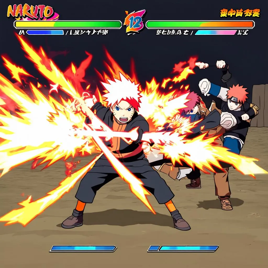 Gameplay of Naruto Dai Chien Hai Tac