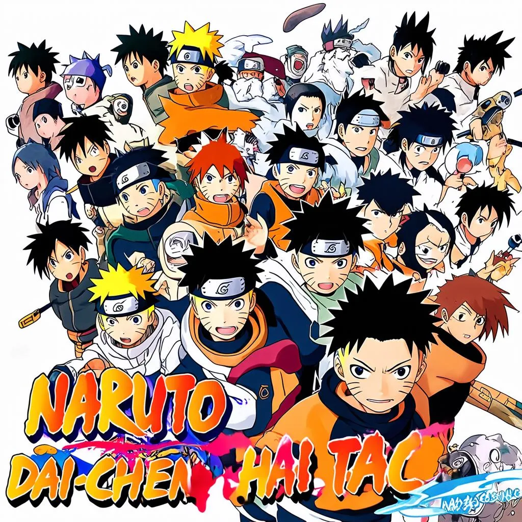 Poster game Naruto Đại Chiến Hai Tac